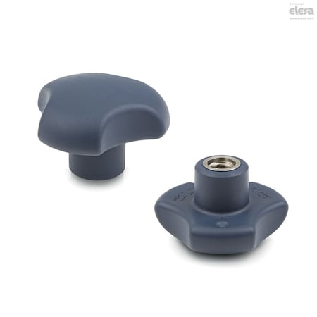 Elesa AISI 304 stainless steel boss, threaded hole, VTT.40-SST-M8-MD VTT-SST-MD